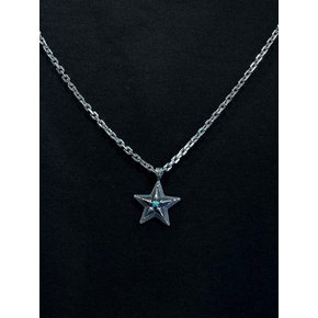 HR 79N_Silver Star Necklace