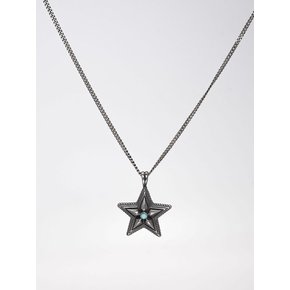 HR 79N_Silver Star Necklace