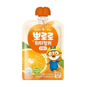 뽀로로 워터젤리 오렌지 120ml 40팩