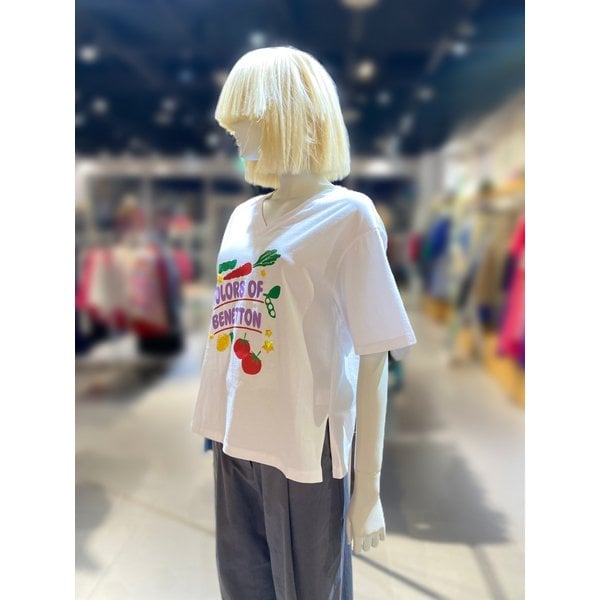 [여주점] 야채 스팽글 티셔츠 (BATSE3431)