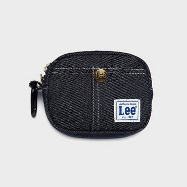 LEE 오버롤 미니 파우치 인디고 다크 LE2501TC14ID