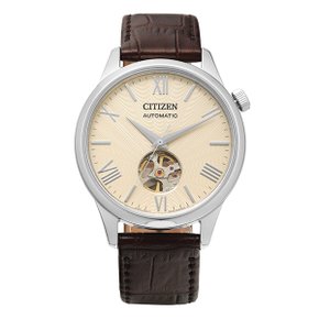 [시티즌 CITIZEN] NH9130-17A 남성 가죽시계