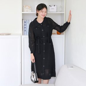 [최초가 99,000원][르포엠]네리안 스카시 롱가디건+이너드레스