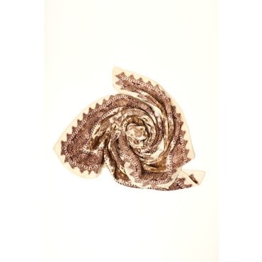 BCBG 페이즐리 머플러 스카프 B5S0A401