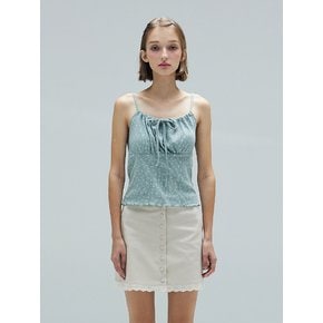 VIVI FLOWER SLEEVELESS - MINT