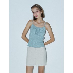 VIVI FLOWER SLEEVELESS - MINT