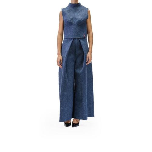 써네이 민소매 티셔츠 RTWXTOP024 0098 navy BLU