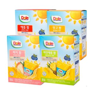 DOLE 후룻팝 62ml x 8개입 x 8 박스