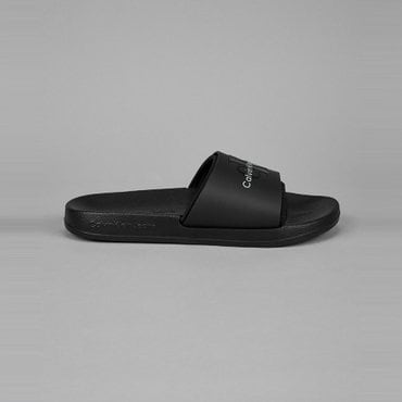 Calvin Klein Jeans 여성 노리치 모노로고 슬라이드 (YW00585-BDS)