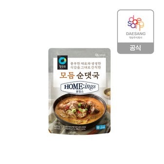 청정원 호밍스 모듬순댓국 400g x 4개