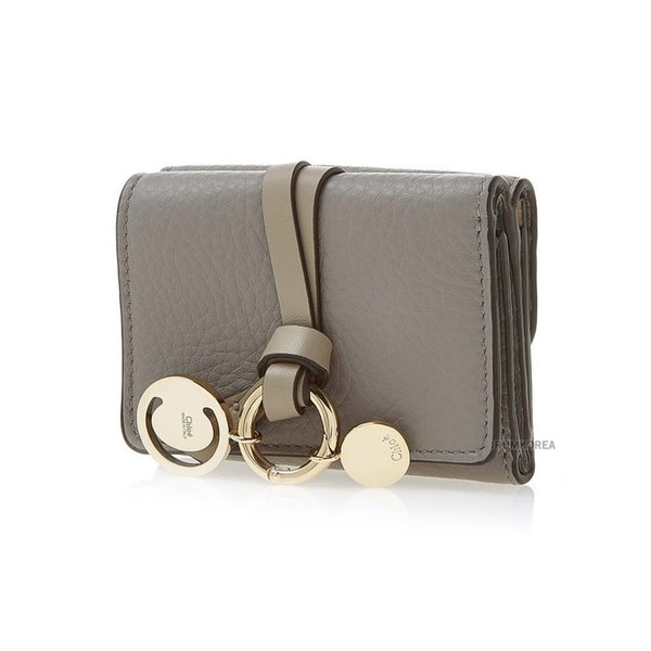 SS25 여성 알파벳 코인 반지갑 CHC21WP946F57 053