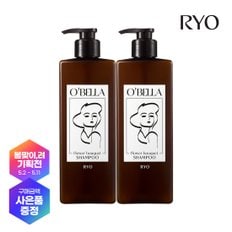 려 오벨라 탈모증상케어 샴푸/트리트먼트 600ML 2입 (4종 택1)