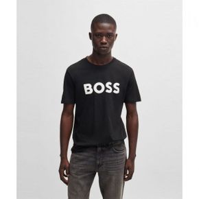 SU24_50481923_002 BOSS 로고 반팔 티셔츠 레귤러핏 50481923_002 2868139