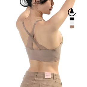 레이스X 끈조절 브라탑 캡나시 브라렛 요가복