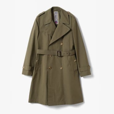 샌프란시스코마켓 LIMPERMEABILE 림페르미아빌레 ROMANO TRENCH COAT LODEN GREEN LDE1M10001A93
