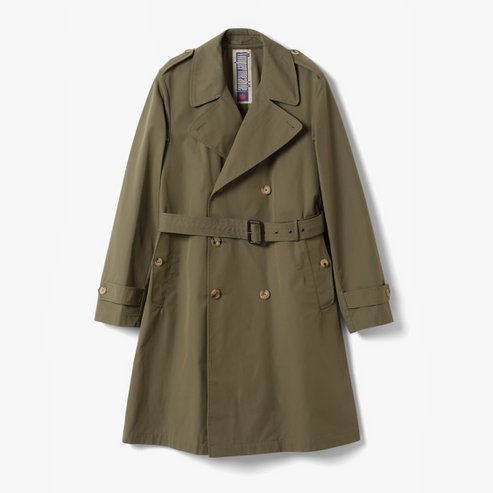 샌프란시스코마켓 LIMPERMEABILE 림페르미아빌레 ROMANO TRENCH COAT LODEN GREEN LDE1M10001A93