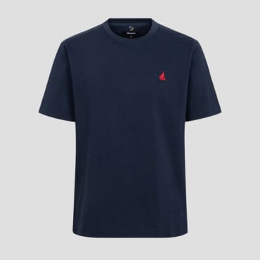 빈폴 25SS[BC5242E12R][Essential] 수피마 코튼 라운드넥 티셔츠 - 네이비