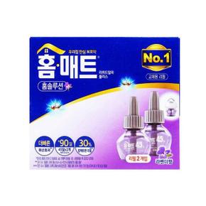 홈매트 홈솔루션 훈증기전용리필 29ml 라벤더향 2개입