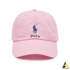 POLO RALPH LAUREN [New Pink Capsule] 코튼 트윌 치노 볼캡 - 핑크