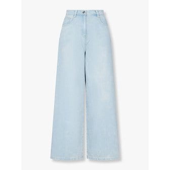 GCUT 씬 밴딩 와이드 데님 팬츠_라이트 블루 7255255104