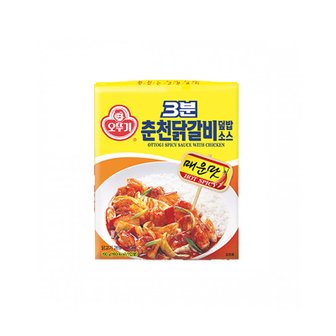 오뚜기 3분 춘천닭갈비 덮밥소스 150g 12개