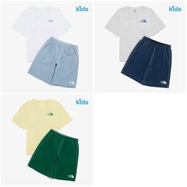 노스페이스키즈 NT7UR26 키즈 하이크 크루 세트 KS HIKE CREW SET