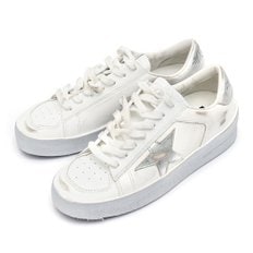 골든구스 (스크래치) 라프리마 [GOLDENGOOSE] 골든구스 스타단 여성 스니커즈 GWF00128-F002187-80185-36