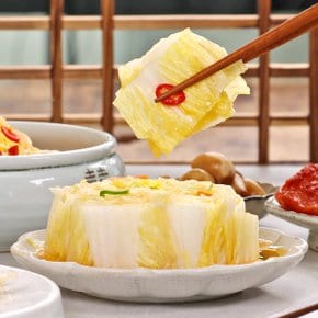 단호박 백김치 1kg/캔