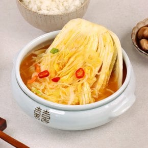 단호박 백김치 1kg/캔