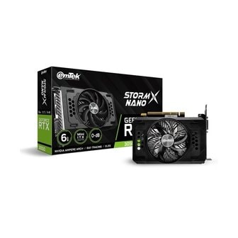  이엠텍 지포스 RTX 3050 STORM X NANO D6 6GB