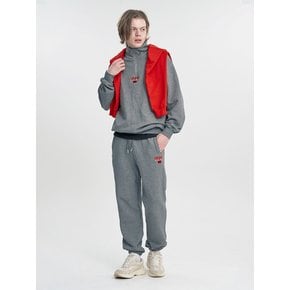 GRAND BANDING SWEAT JOGGER PANTS_CHARCOAL