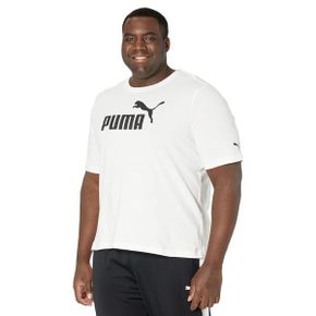 퓨마 빅 앤 톨 플러스사이즈 에센셜 로고 티셔츠 - Puma 화이트 8592058