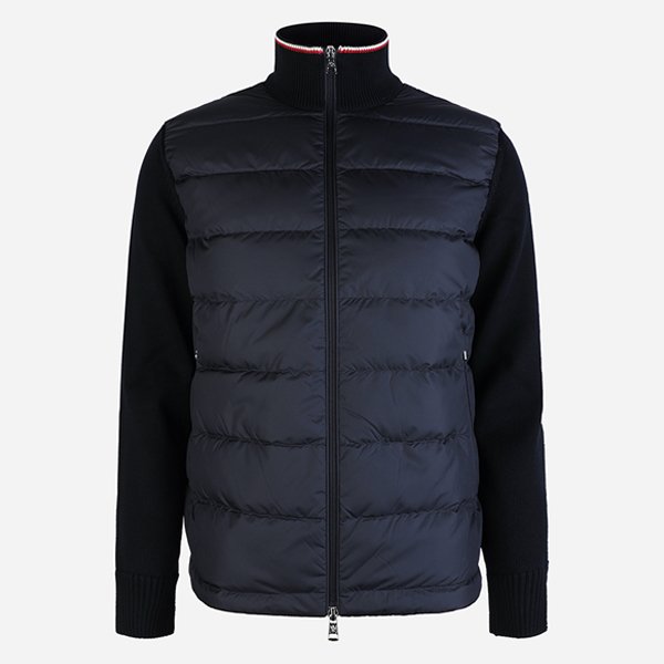 [시흥점] [몽클레어]5F 9B00003 M1367 776 남성 패딩 믹스 집업 자켓 네이비