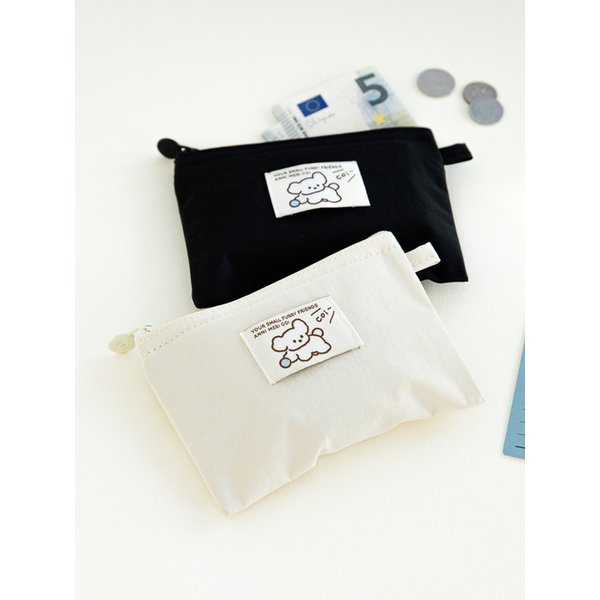 코이 트윌 플랫 미니 파우치