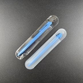 만년필 파우치 볼펜 케이스 필기도구 PVC 포켓 펜 연필 선물 포장 비닐 커버 슬림 판촉 반투명