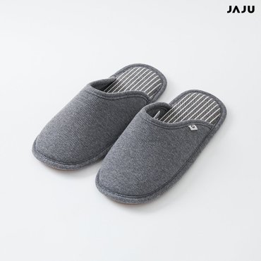 JAJU (슬리퍼)JAJU  쿠션 심플 라인 워셔블 거실화_250~270mm 그레이