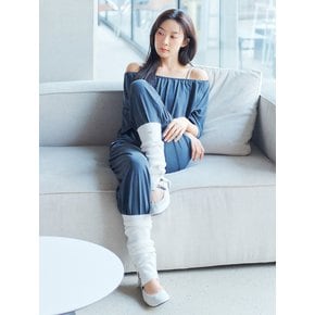[이청아 PICK] 반다 샌드 셔링 점프수트