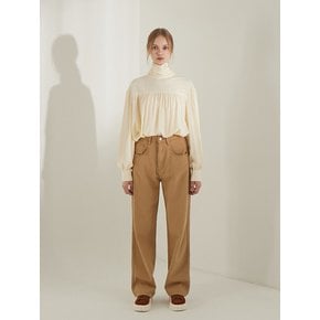 planet-27 semi wide pants_camel