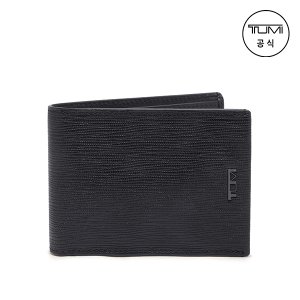 TUMI [TUMI KOREA] 나소 더블 빌폴드 반지갑 블랙 엠보_01262134DEM