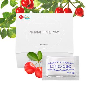 하나마이 천연 고함량 비타민 C&C 세트 4Box