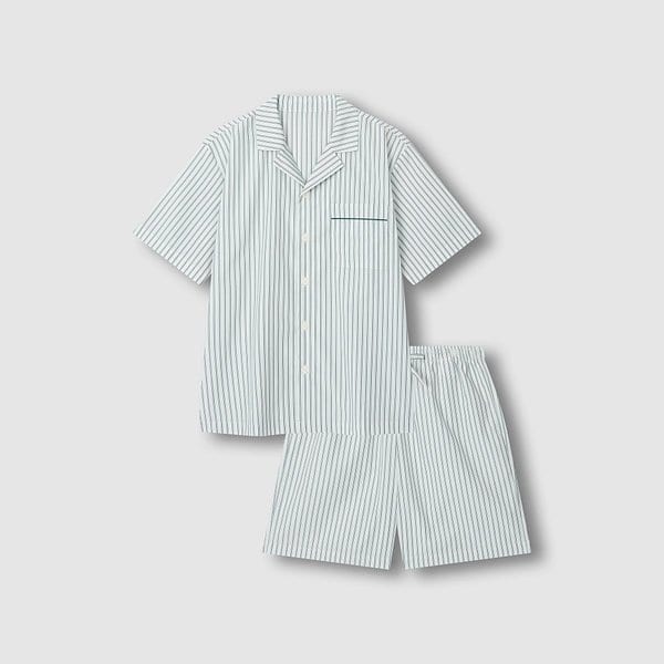 남 스트라이프 5부 파자마 세트 J2162011440CS