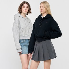 WOMAN 루즈핏 크롭 후드 집업 [2COL] / WBE1L02508