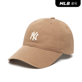 MLB [코리아공식]루키 언스트럭쳐 볼캡 NY (D.Beige)