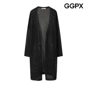 GGPX 롱라인 그물 오픈 가디건 (GP7KG015F)