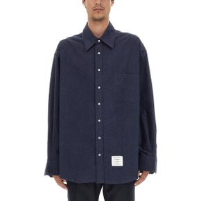 [톰 브라운] Mens shirt MWL381A_F0351415 BLUE