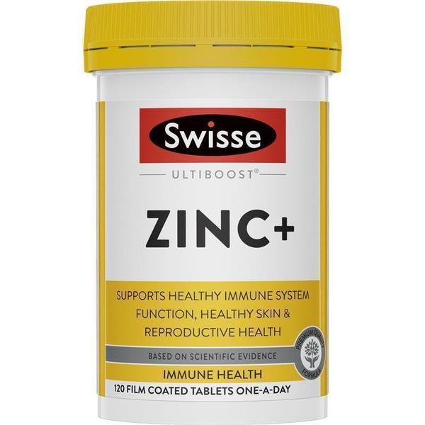 [해외직구] 호주직구 스위스 아연+ 120정 Swisse Zinc+