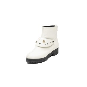 kimbee ankle boots (ivory)