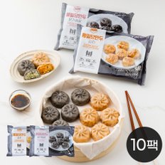 NO밀가루 통밀 만두피 통밀당 만두 닭가슴살5팩+김치5팩 (168g*10팩)