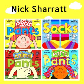 [패키지] Nick Sharratt 유머 그림책 4종  Book Set