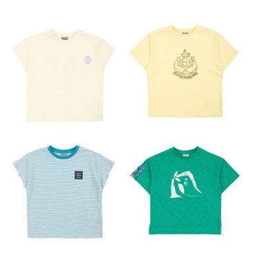 빈 BX27TS03IV,BX27TS04YE,BX27TS05GN,BX23TS08GN 반팔티셔츠 4종1택